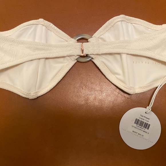 NWT Tori Praver Cheri Bandeau Sz S - Picture 3 of 4